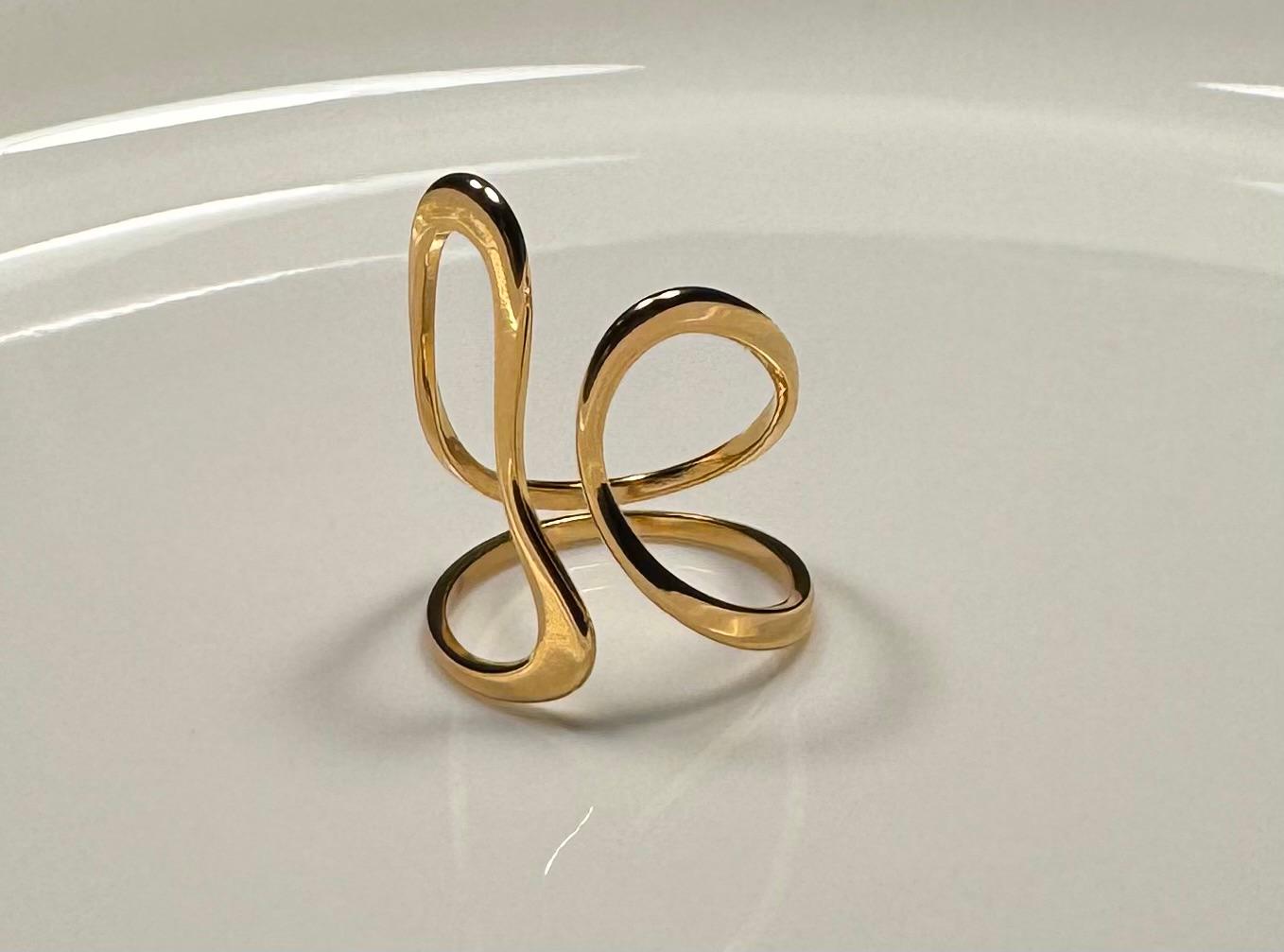 Anillo Lúmina – Estilo Irregular Unisex de Acero inoxidable