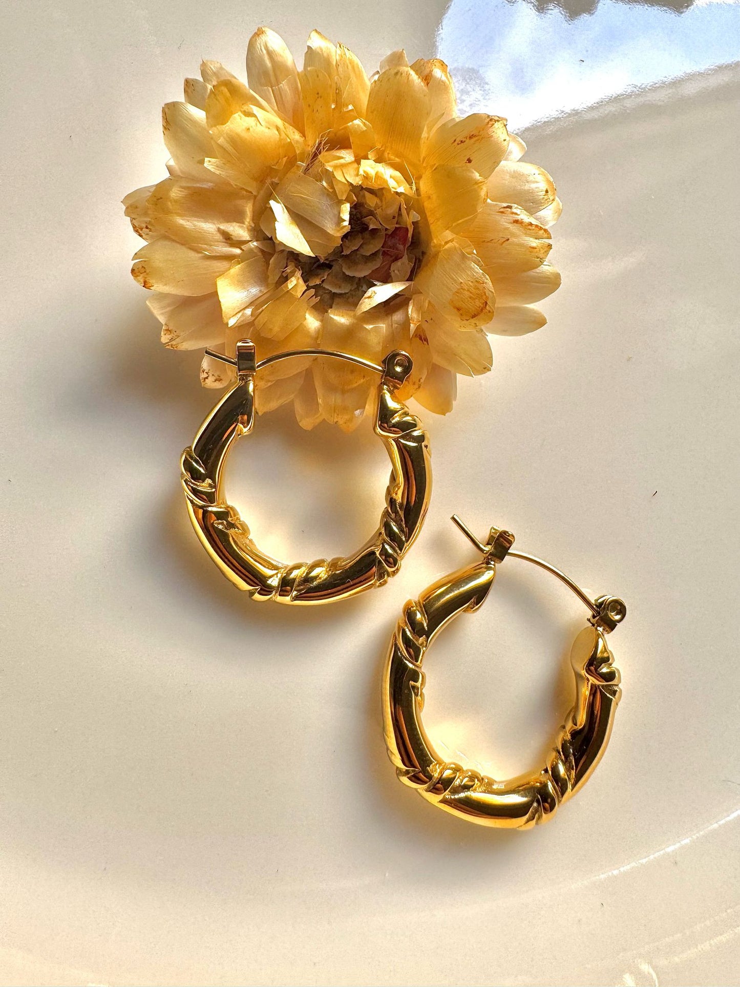 Pendientes Golden Twist