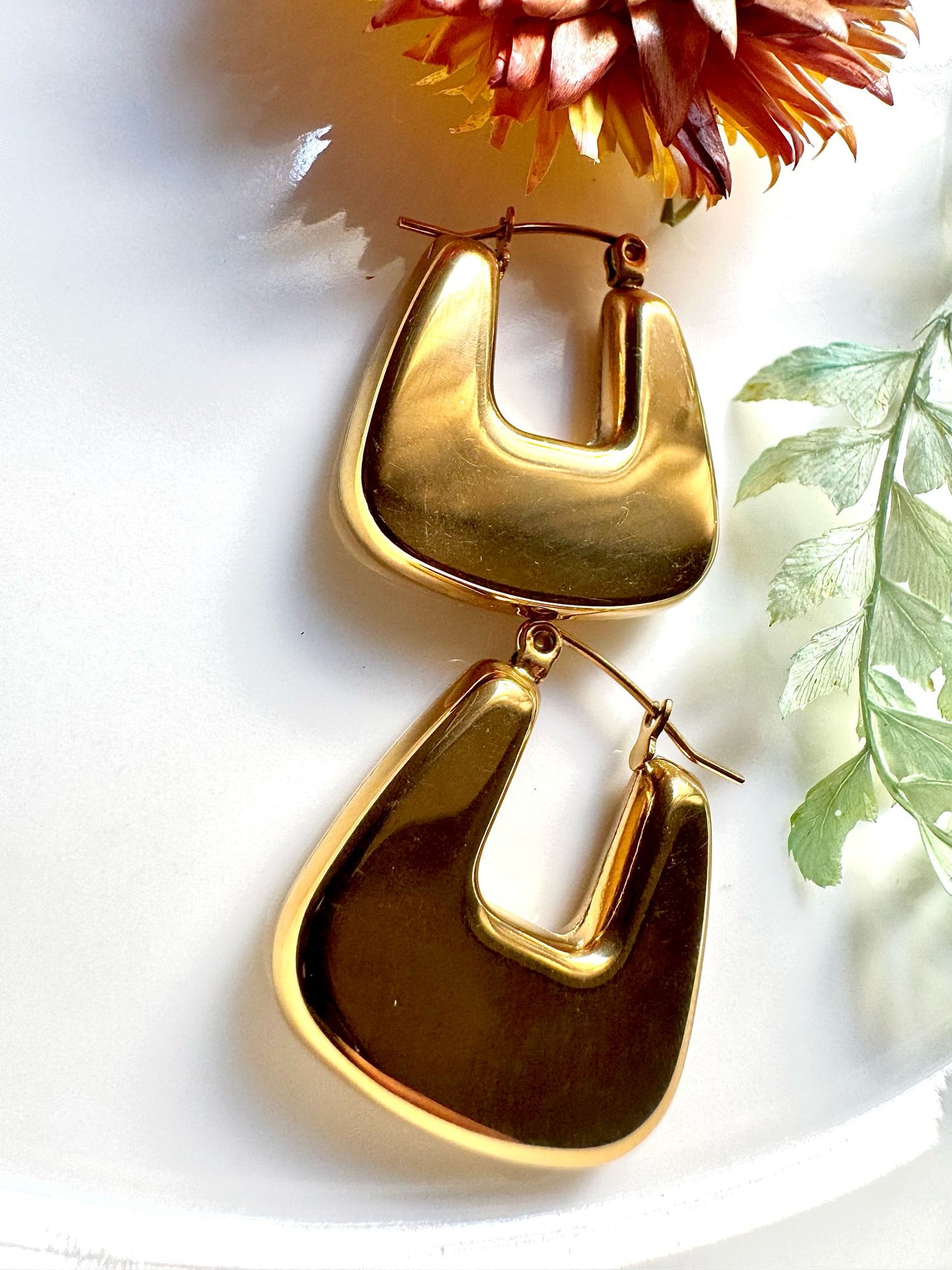 Pendientes Aura Dorada