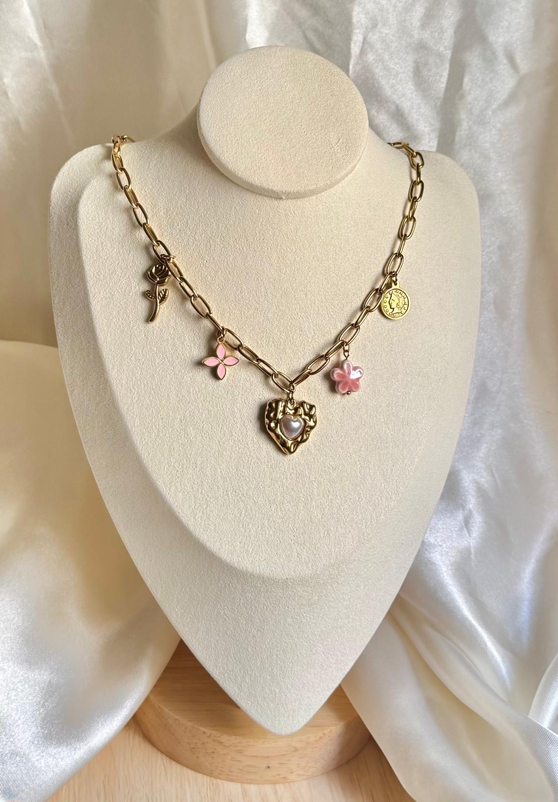 Collar Amélie Rosé