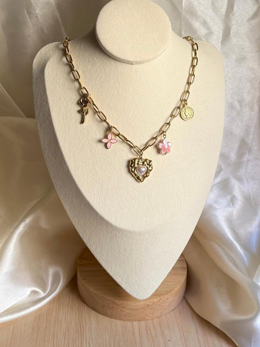 Collar Amélie Rosé