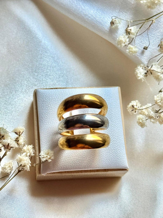 Anillo Aurora Tricolore